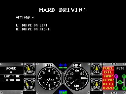 Hard Drivin' screenshot 3 for Atari ST